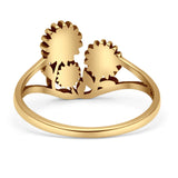 Budding Sunflower Ring