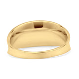 Concave Wedding Band