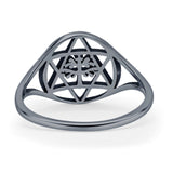 Star Od David & Tree Ring