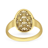 Flower Of Life Ring