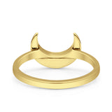 Crescent Moon Ring
