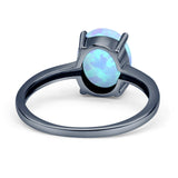 Oval Solitaire Ring