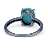 Oval Solitaire Ring