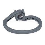 Round Natural Stone Art Deco Ring