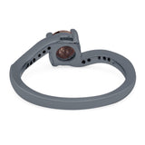 Round Natural Stone Art Deco Ring