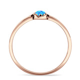 Oxidized Beaded Bali Ring
