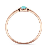 Oxidized Beaded Bali Ring