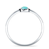 Oxidized Beaded Bali Ring