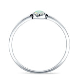 Oxidized Beaded Bali Ring