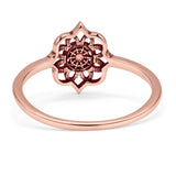 Round Floral Ring