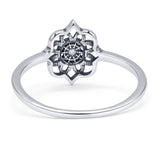 Round Floral Ring