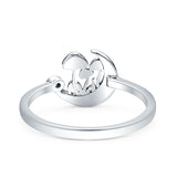 Moon Mushroom Ring