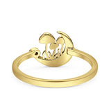 Moon Mushroom Ring