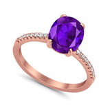 Art Deco Oval Natural Stone Wedding Ring