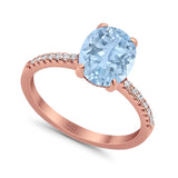 Art Deco Oval Natural Stone Wedding Ring