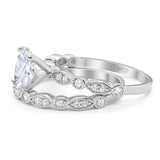 Two Piece Oval Natural Stone Ring