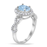 Art Deco Oval Natural Stone Split Shank Ring