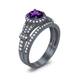 Art Deco Two Piece Bridal Ring