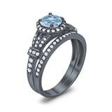 Art Deco Two Piece Bridal Ring