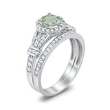 Art Deco Two Piece Bridal Ring