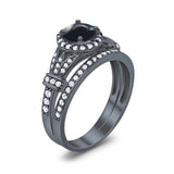 Art Deco Two Piece Bridal Ring