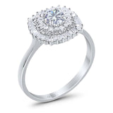 Round Natural Stone Cocktail Ring