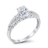 Oval Natural Stone Vintage Marquise Style Ring