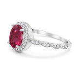 Oval Ring