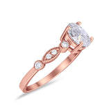 Art Deco Oval Marquise Style Ring