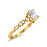 Art Deco Oval Marquise Style Ring