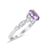 Art Deco Oval Marquise Style Ring