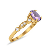 Art Deco Oval Marquise Style Ring