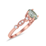 Art Deco Oval Marquise Style Ring