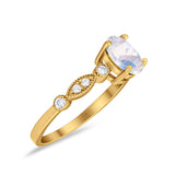 Art Deco Oval Marquise Style Ring