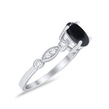 Art Deco Oval Marquise Style Ring