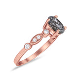 Art Deco Oval Marquise Style Ring