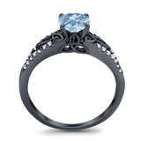 Vintage Style Round Natural Stone Ring