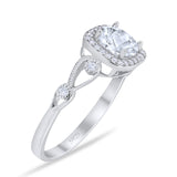 Art Deco Round Natural Stone Ring