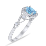 Art Deco Round Natural Stone Ring