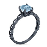 Vintage Style Round Natural Stone Ring