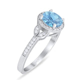 Art Deco Ring Round Natural Stone Beaded Ring