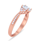 Vintage Style Round Natural Stone Ring