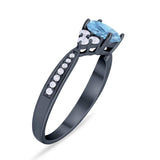 Vintage Style Round Natural Stone Ring