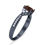 Vintage Style Round Natural Stone Ring