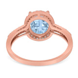 Art Deco Oval Natural Stone Wedding Ring