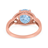 Art Deco Oval Natural Stone Trinity Ring