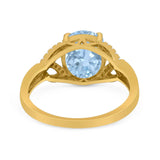 Art Deco Oval Natural Stone Trinity Ring