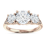 IGI Certified Round 1 Carat Lab Grown Diamond Trio Ring