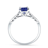 leaf Solitaire Ring