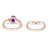 Two Piece CZ Ring